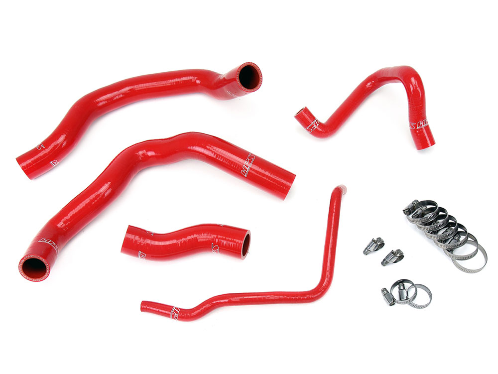 HPS high temperature 3-ply reinforced silicone radiator hose kit