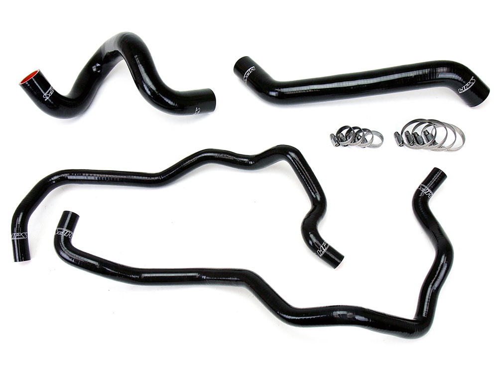 HPS Silicone Radiator + Heater Hose Kit for Jeep 2007-2011 Wrangler JK & Unlimted 3.8L V6 Left Hand Drive (LHD)