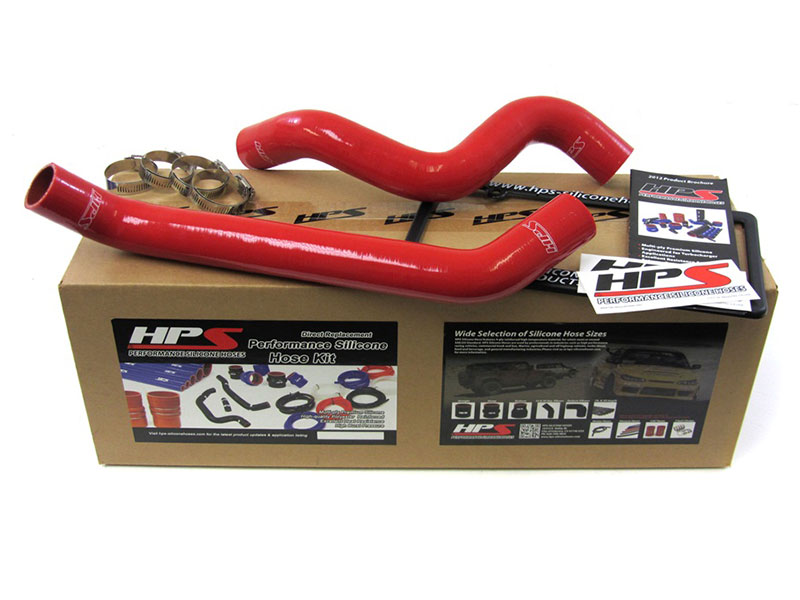 HPS Silicone Radiator Hose Kit for Jeep 0711 Wrangler JK 3.8L V6 RED