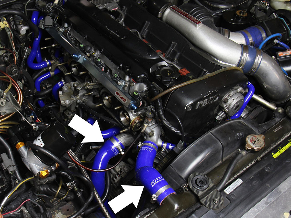 Automotive HPS Silicone Radiator Hose Kit for Lexus 9299 SC300 1JZGTE