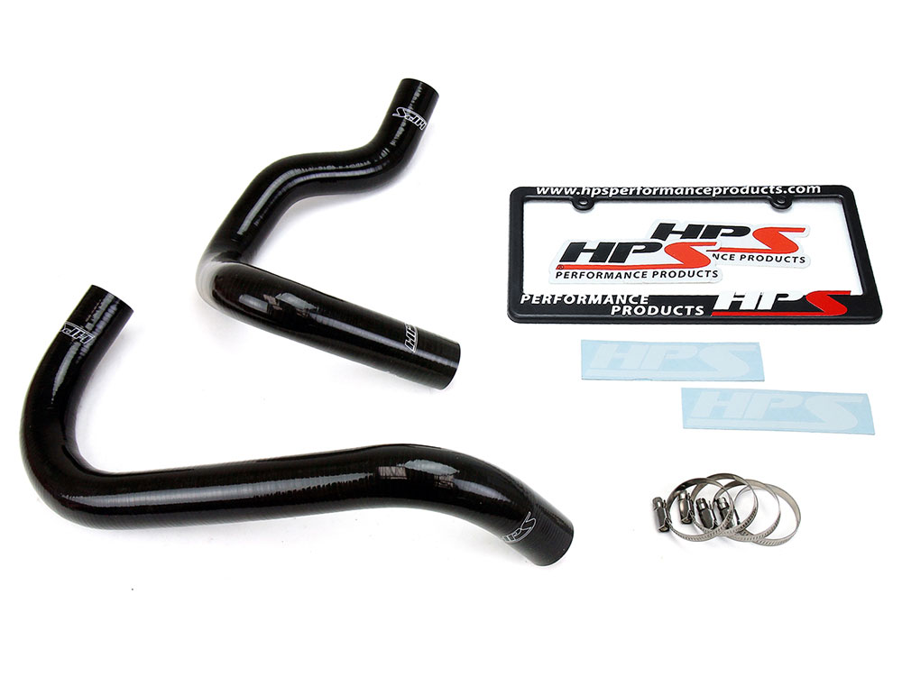 HPS Silicone Radiator Hose Kit for Toyota 95-04 Tacoma 2.4L L4 BLACK 96 ...
