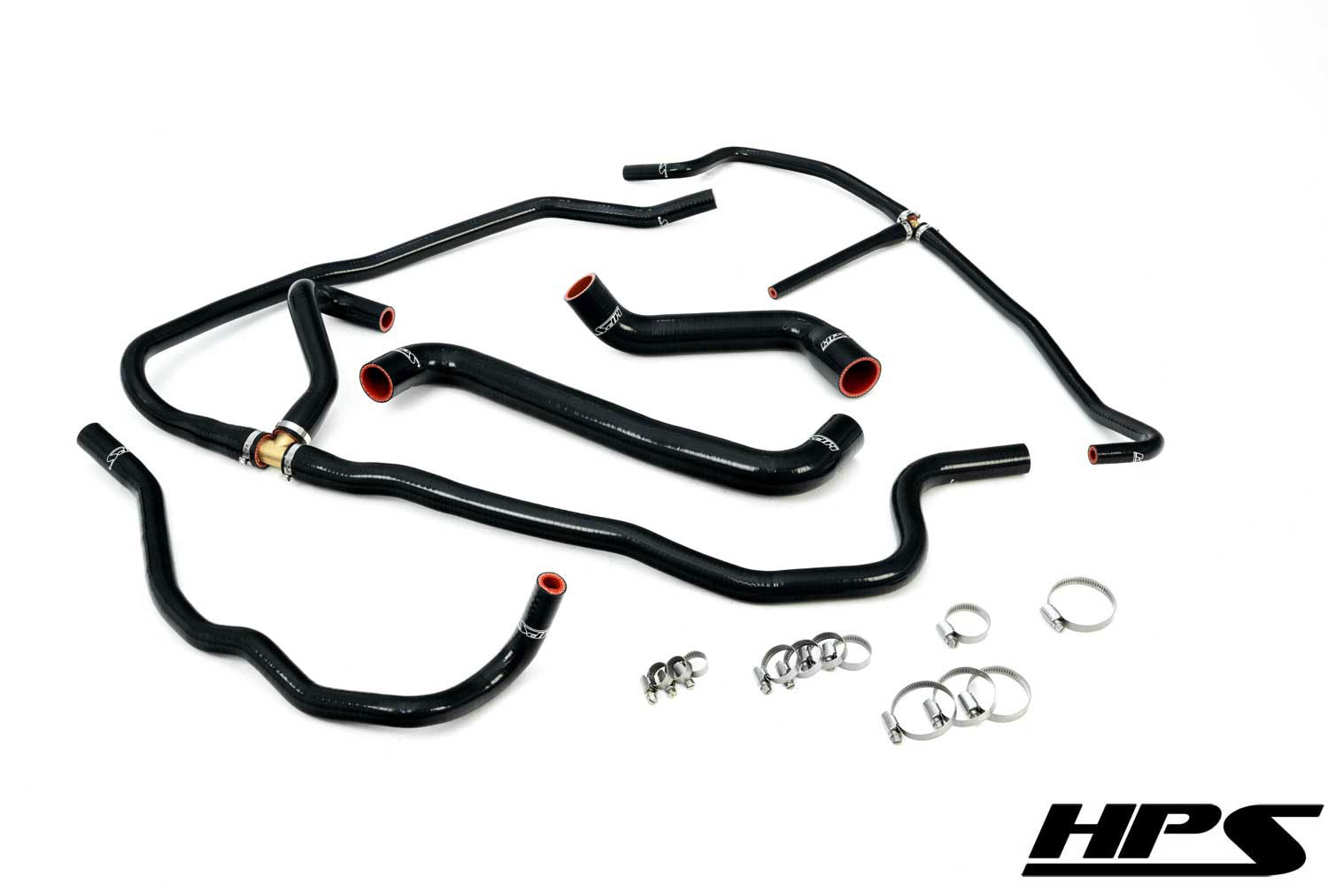 HPS Silicone Radiator + Heater Hose Kit for Chevy 2008 Corvette LS3 6.2L V8