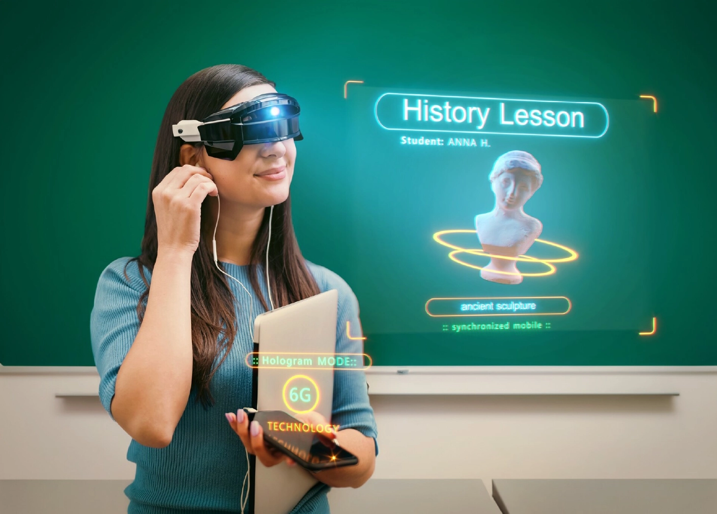 Interactive learning experience