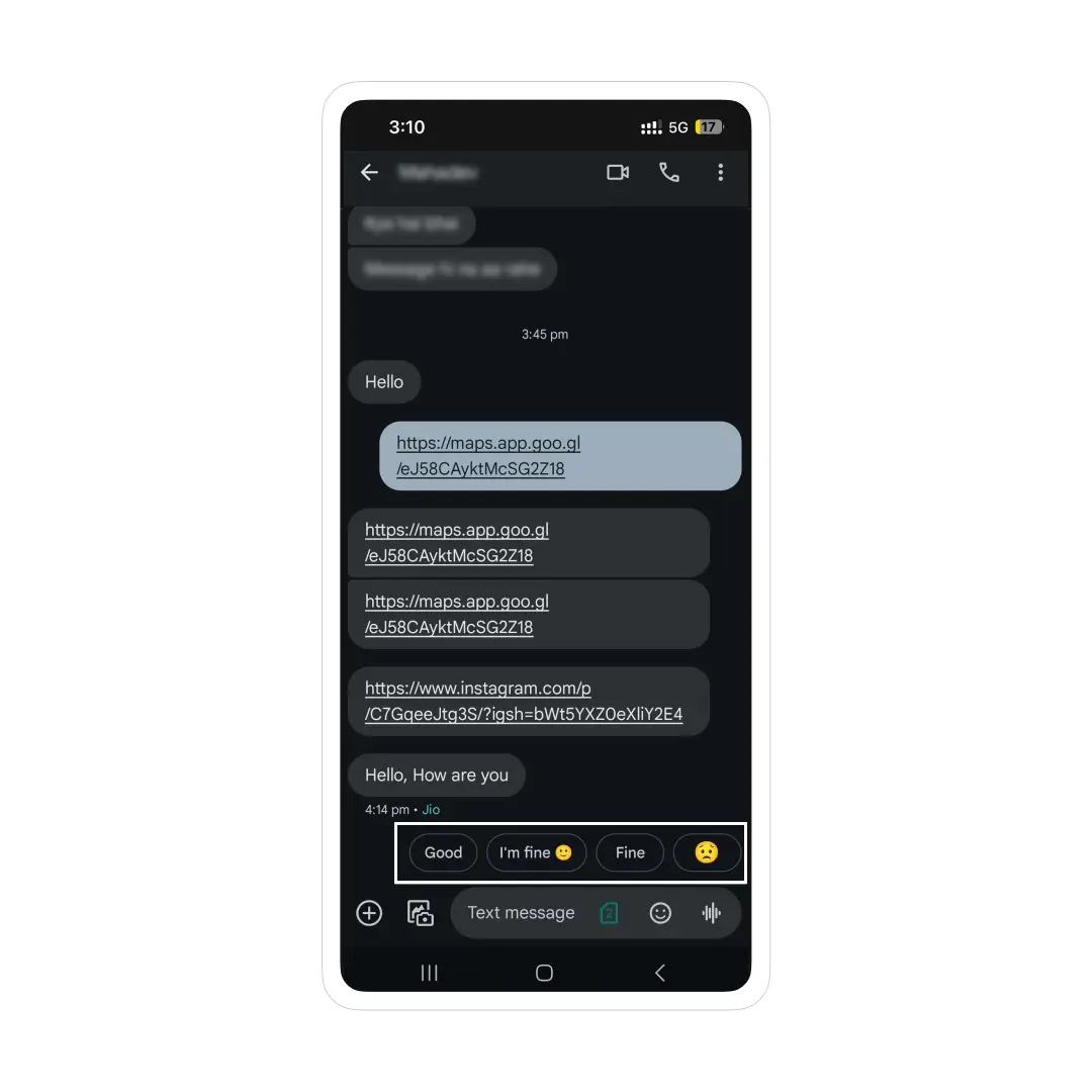 google vs samsung messages