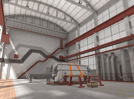 VR simulator for compressor assembly and disassembly