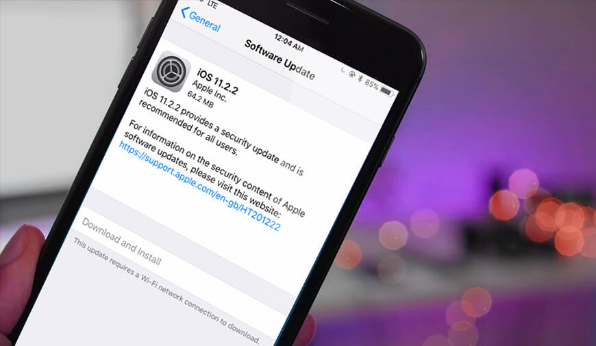 Apple iOS update