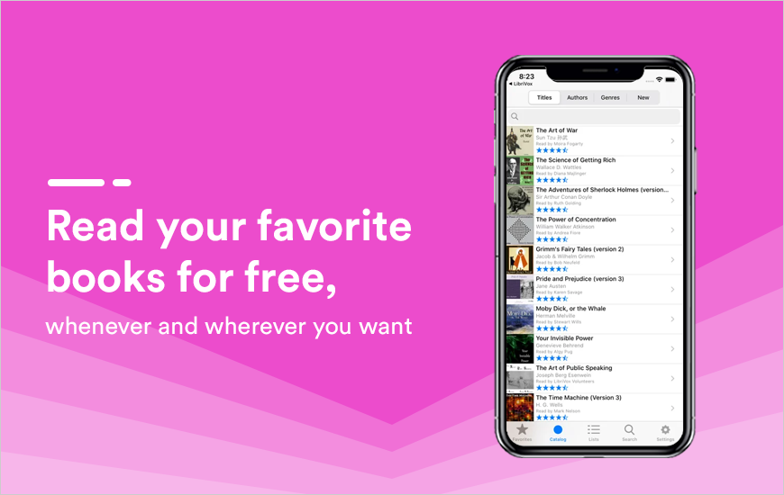 LibriVox App Listen to your favourite books for free
