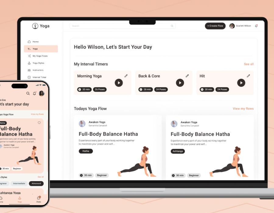A Comprehensive Platform for Yoga Enthusiasts to Connect, Learn, and Grow Portfolio Image
