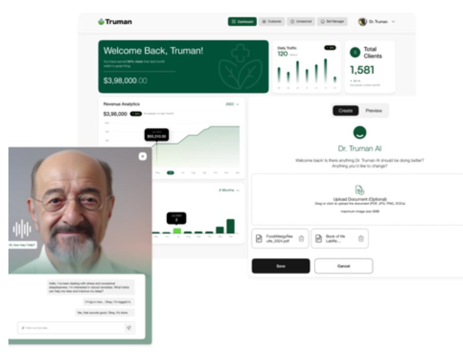 AI-Powered Wellness Chatbot for Herbal Health Review Portfolio Image