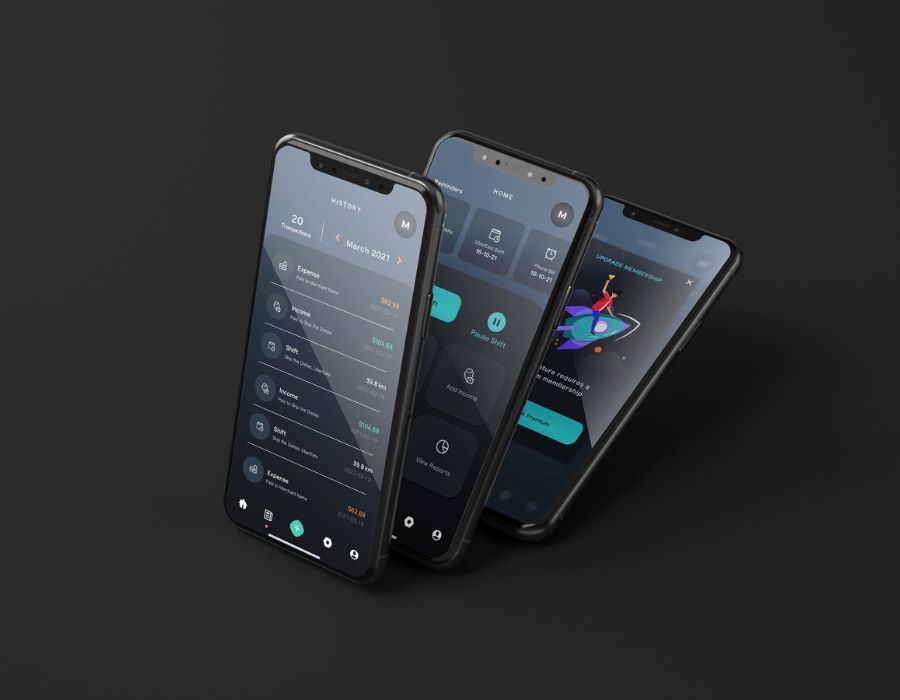 Tax & Expense Tracking App for Gig Workers (Taxzilla) Portfolio Image