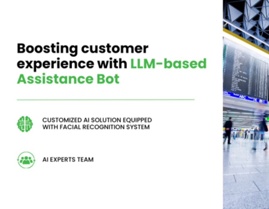 LLM-Based Assistance Bot for Airport Customer Service Portfolio Image