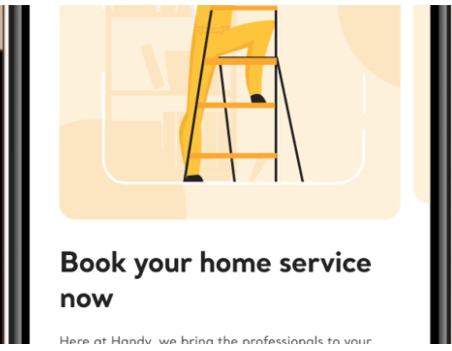 On-Demand Home Services Mobile App Development Portfolio Image