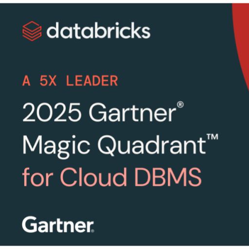 Databricks Named a Leader in 2025 Gartner® Magic Quadrant™ for Cloud Database Management Systems