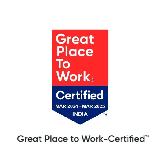 Recognitions awarded by Great Place To Work®