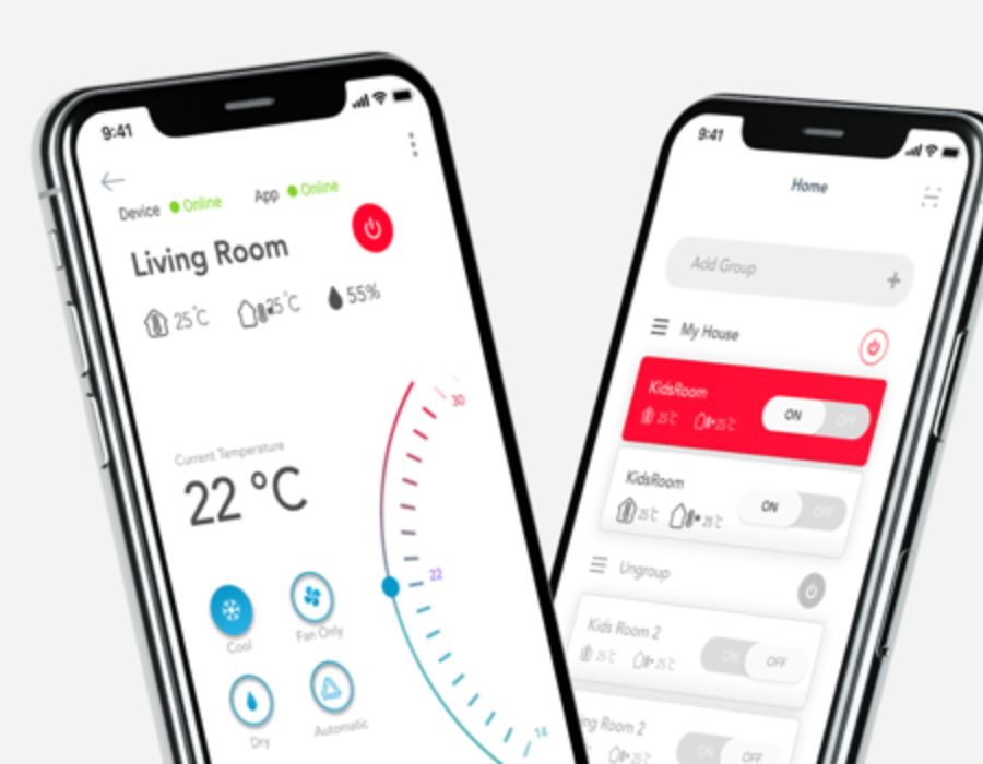 MY Acson – IoT Air Conditioner Control App Portfolio Image