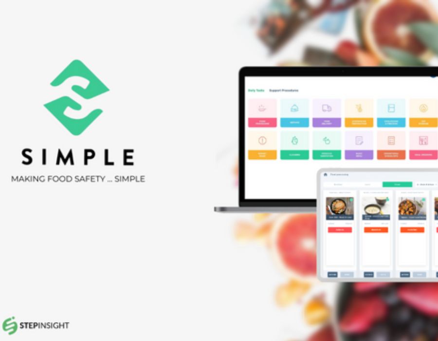Simple Food Safety & Meal Management Platform Portfolio Image