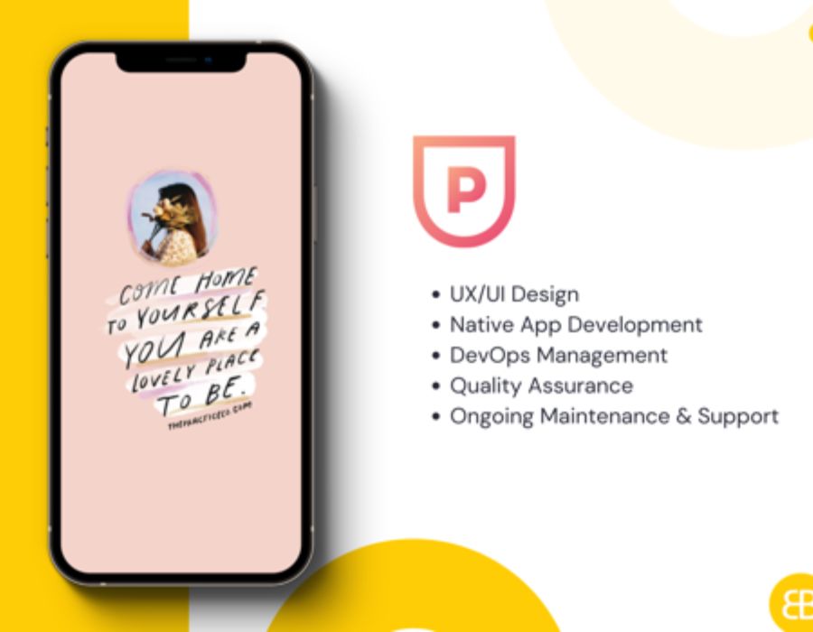 Spiritual Wellness & Guided Content Mobile App – The Practice Co Portfolio Image