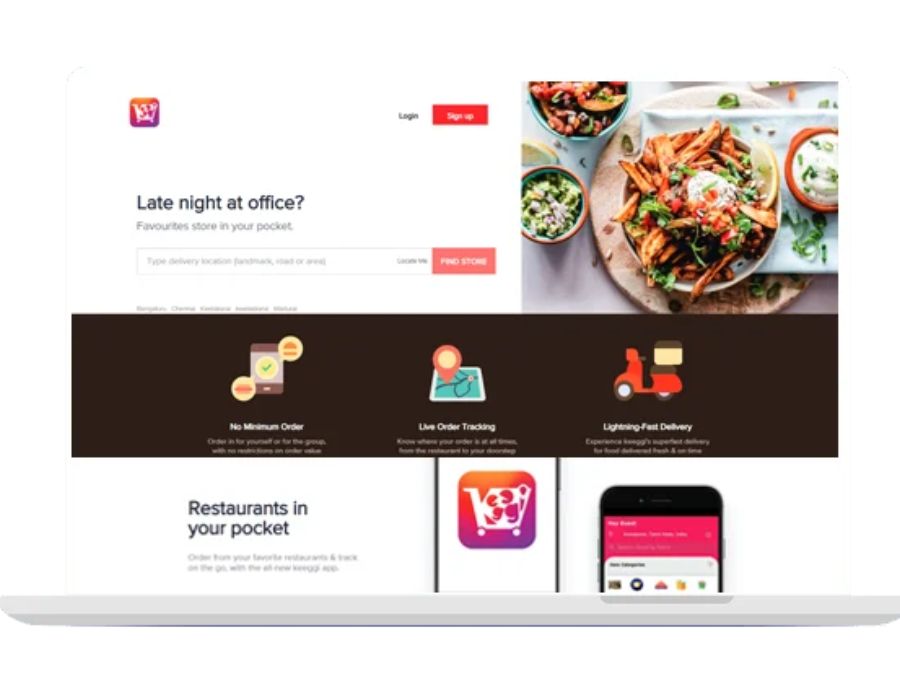 Delivering a Reliable and Feature-Rich Food Ordering Experience Portfolio Image