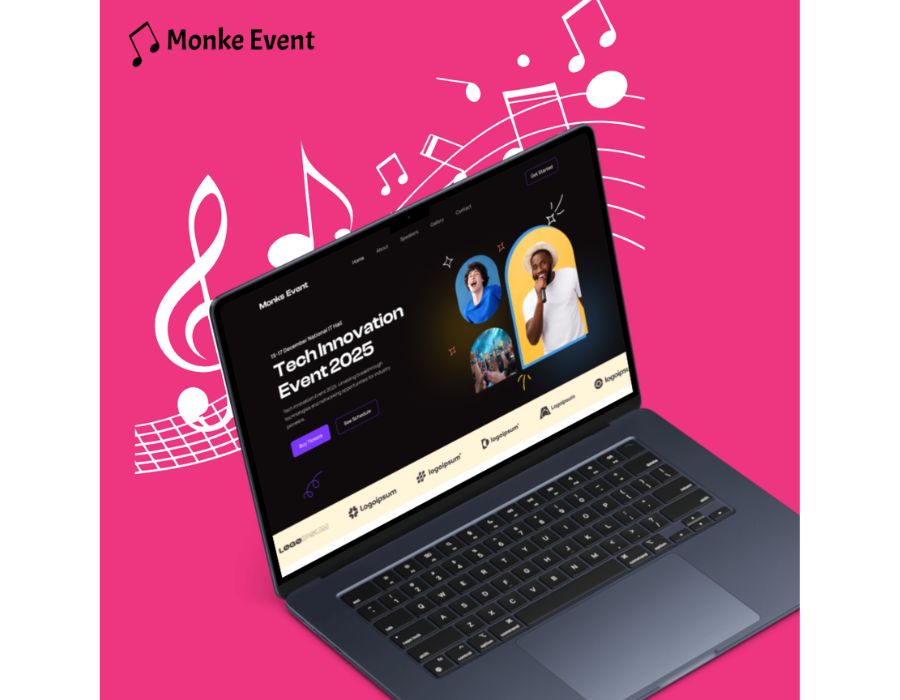 Monke Event – Real-Time Event Discovery & Local Experience Platform Portfolio Image