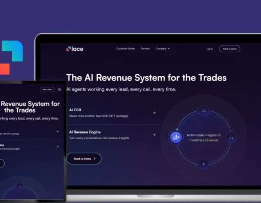 Lace AI Webflow Website Optimization & Conversion Enhancement Portfolio Image