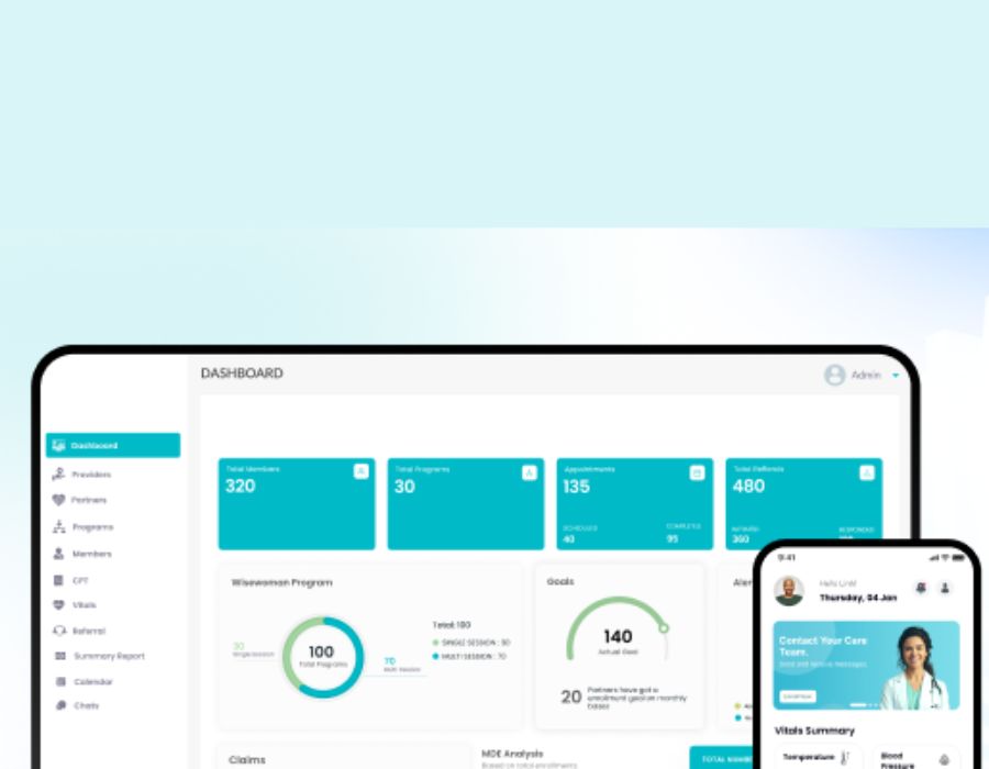 Public Healthcare SaaS Platform Modernization for Operational Efficiency Portfolio Image