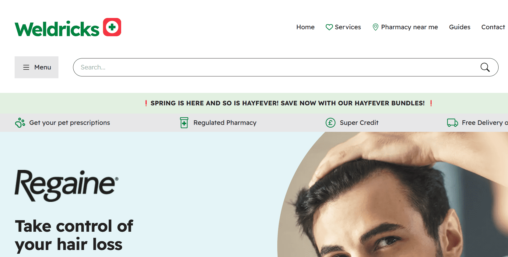 High-ROI PPC Campaign for Weldricks Pharmacy Portfolio Image