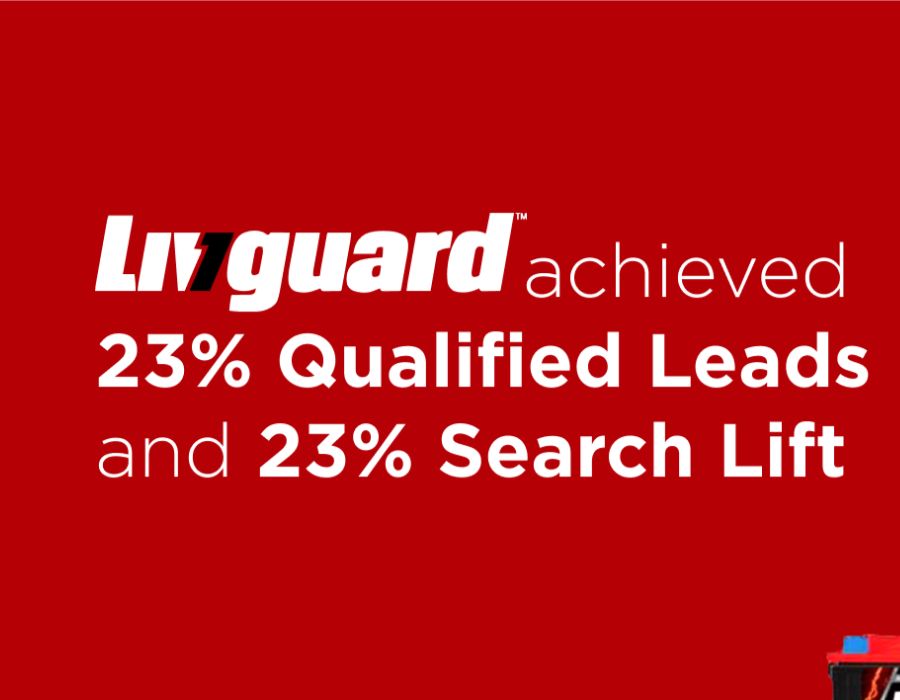 23% Surge in Qualified Leads & Search Lift: Livguard’s Digital Campaign That Delivered Real Business Impact Portfolio Image