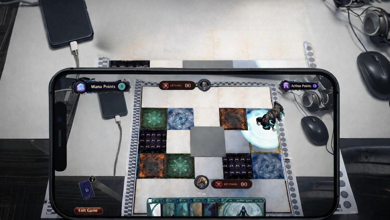 AR Card Game – Augmented Reality Battle System Portfolio Image