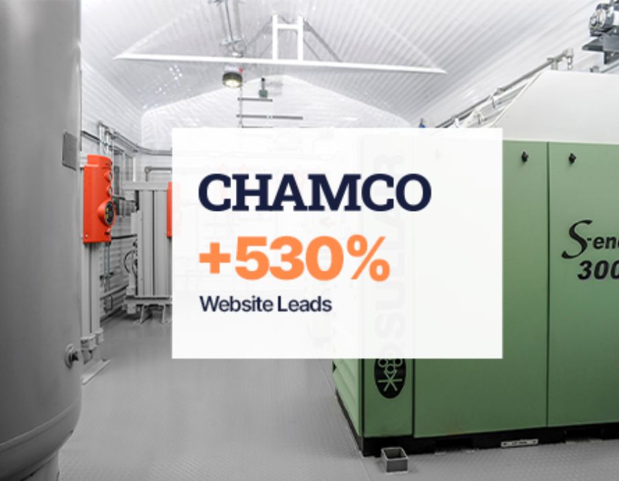 SEO & Lead Generation Strategy for Chamco Portfolio Image