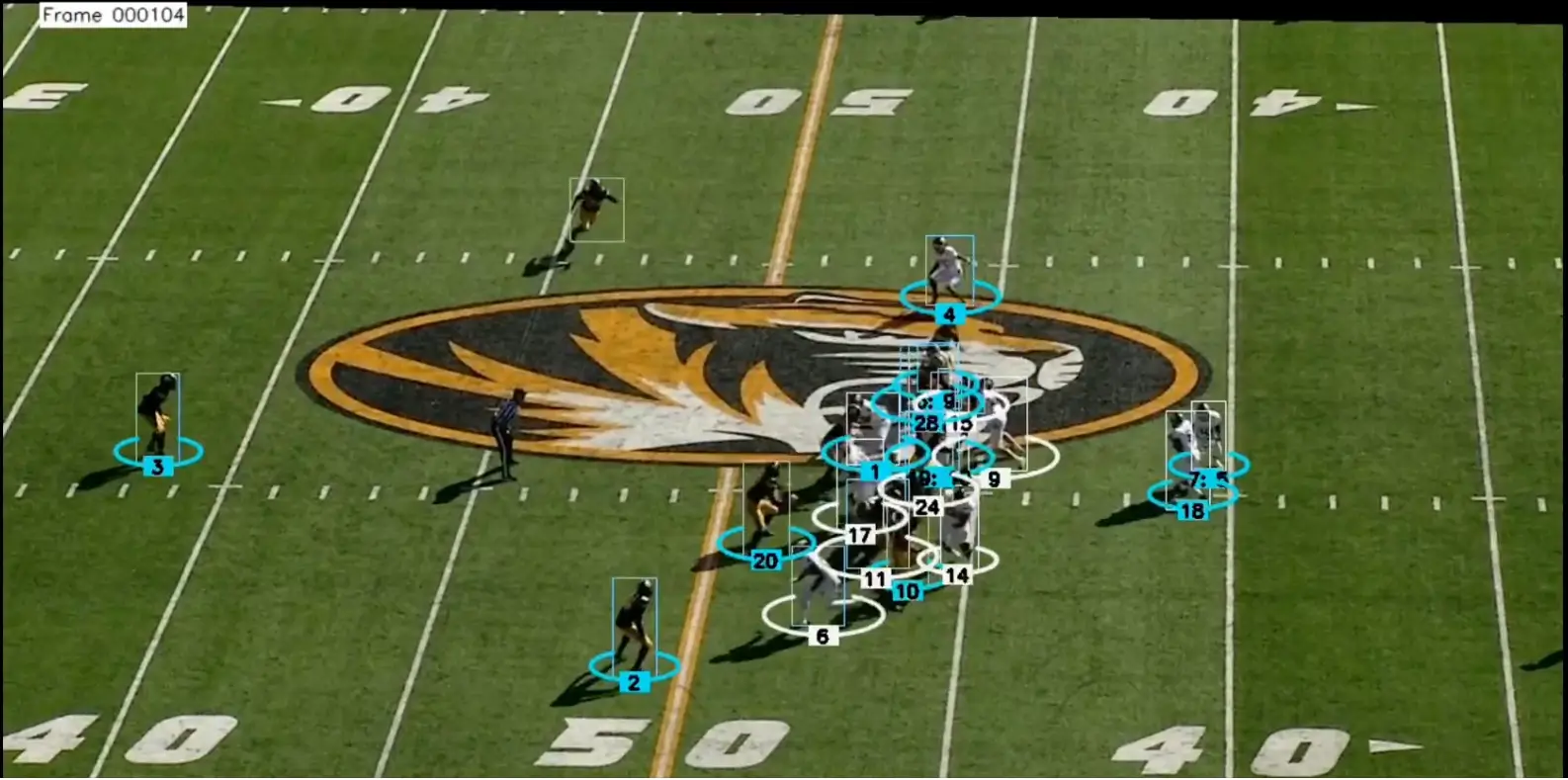 AI Player Performance Tracking System for Sports Analytics Portfolio Image