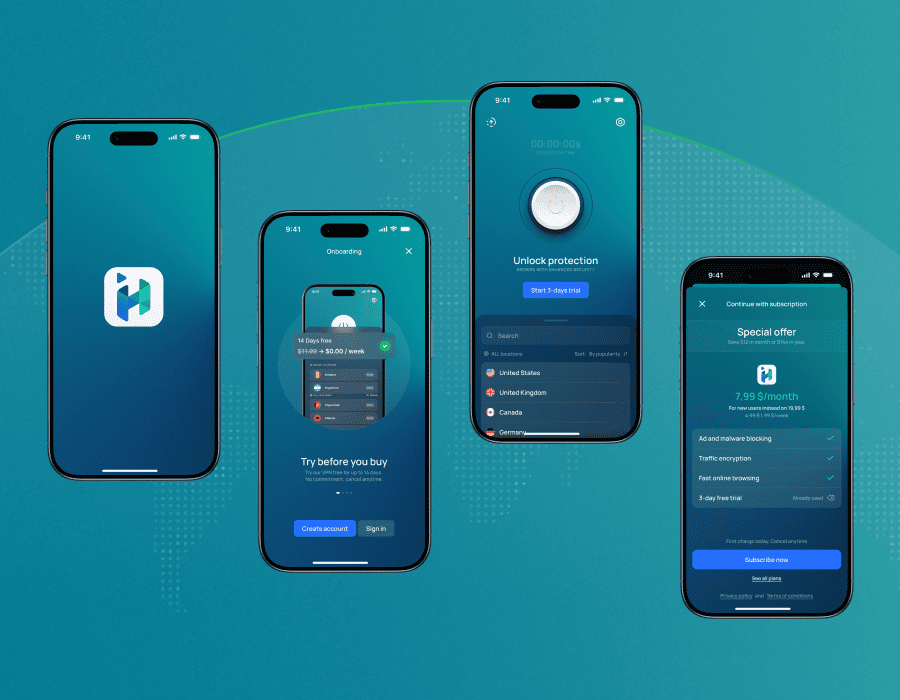iHide VPN Portfolio Image
