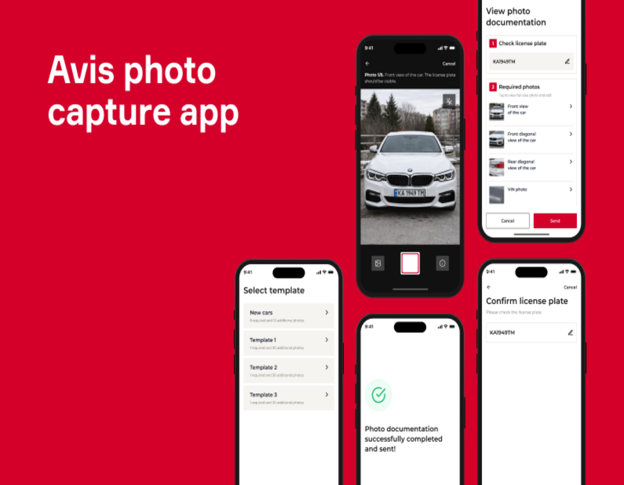 Mobile App for Vehicle Photo Documentation Portfolio Image