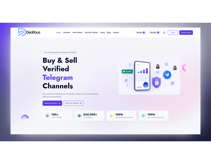Dealtous Portfolio Image