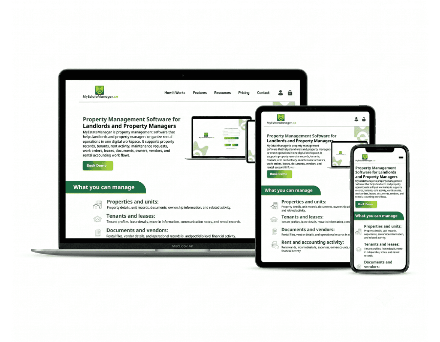 MyEstateManager Portfolio Image