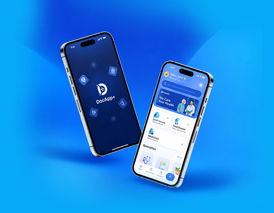 DocApp Plus – Digital Healthcare Platform Portfolio Image