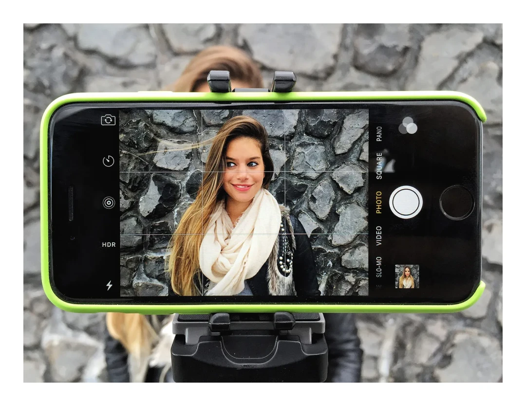 iPhone camera demo screenshots