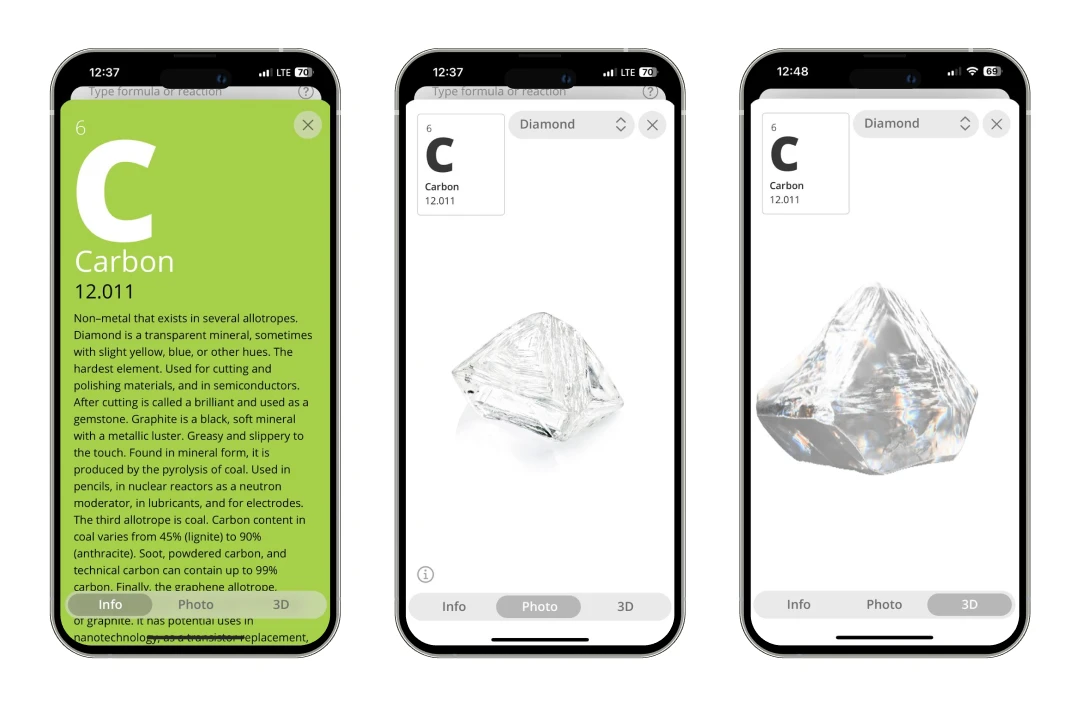 Talbica elements information