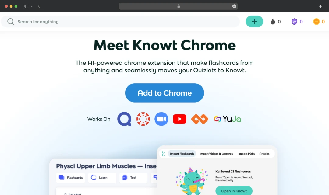 The Knowt Chrome Extension Revolution