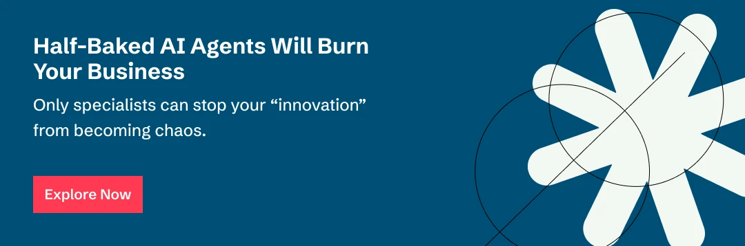 Leverage AI agent experts to build your customized AI agents