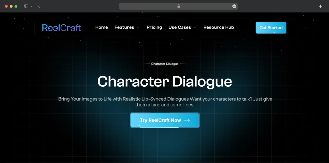 ReelCraft Character dialogue