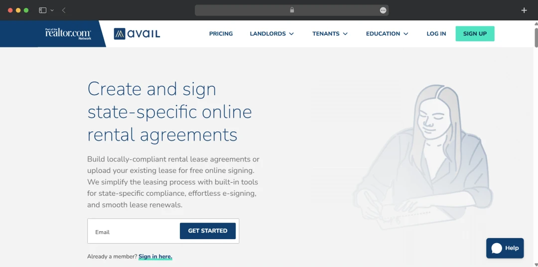 Avail digital leases