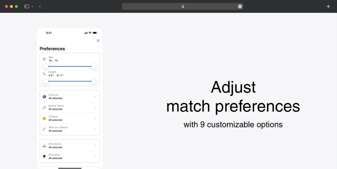 introduce customizable features on iSunday