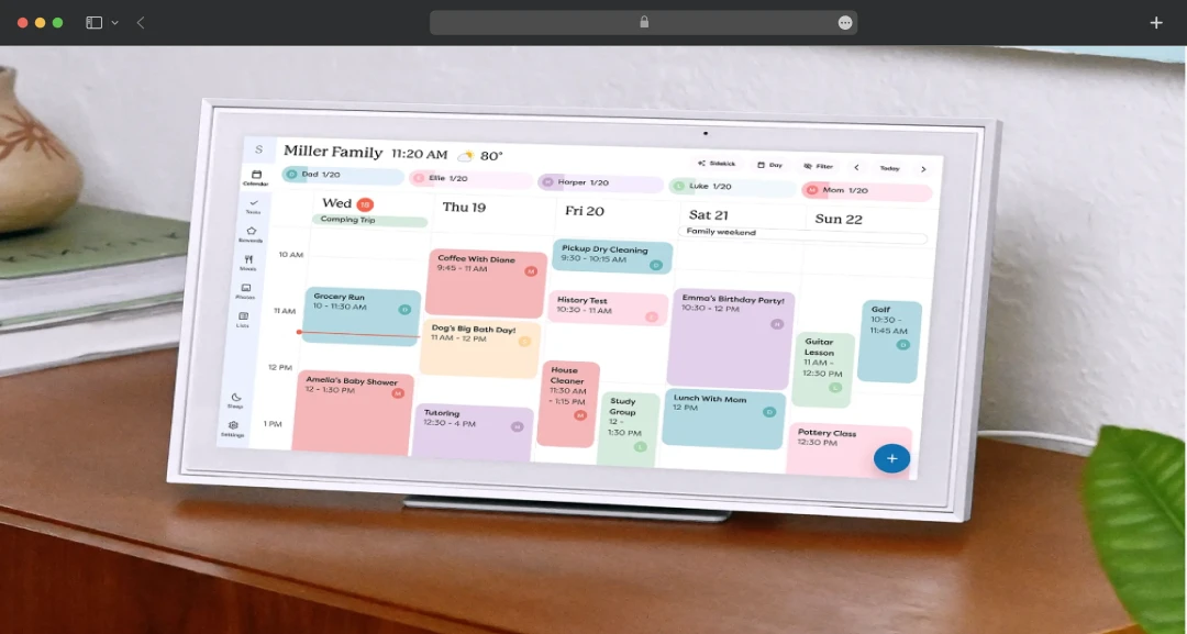 Skylight Calendar custom views feature