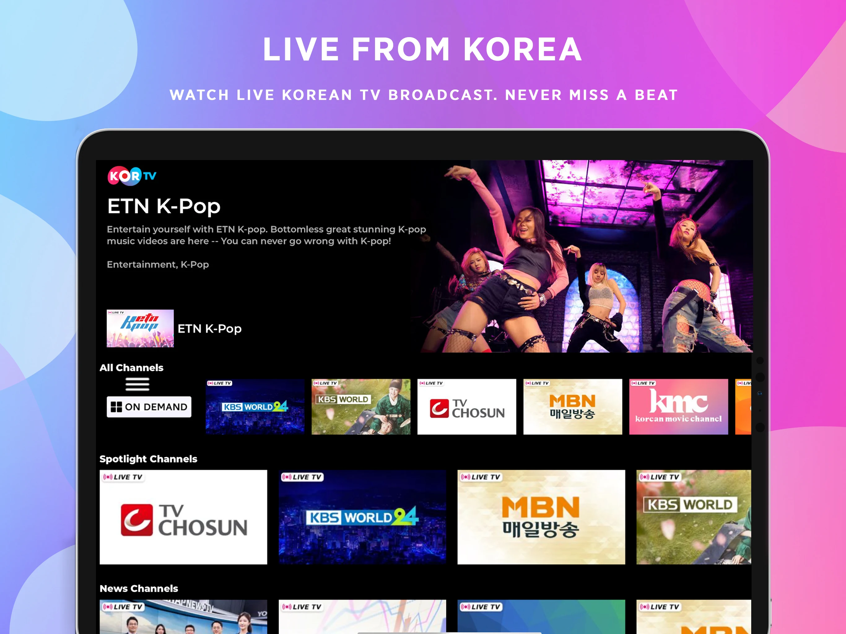 KorTV Watch Korean Show