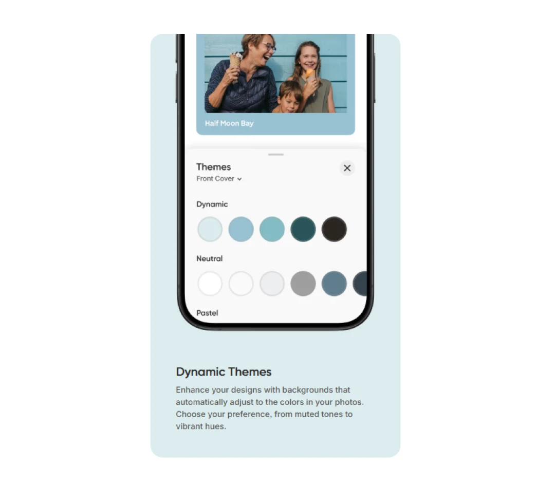 Dynamic Themes & Color Palettes