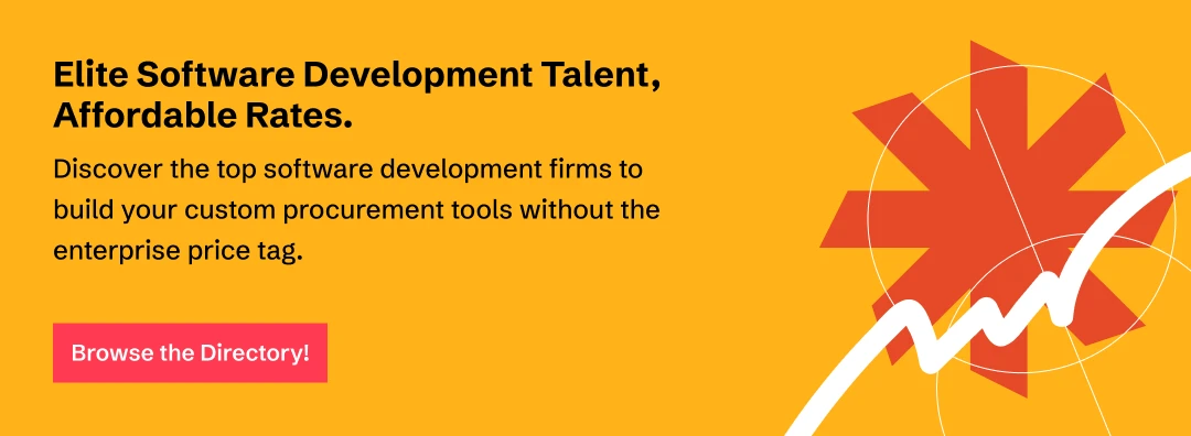 Choose procurement software developers from the list of software development companies in India