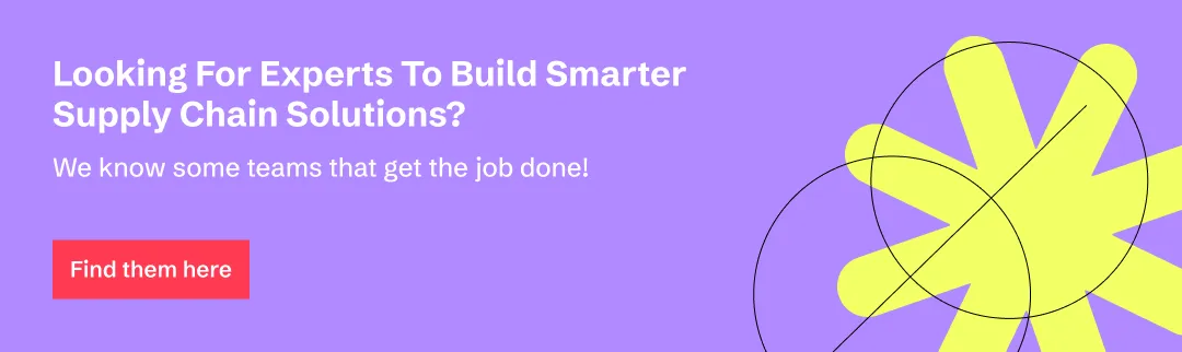 connect with supply chain software experts for smarter solutions