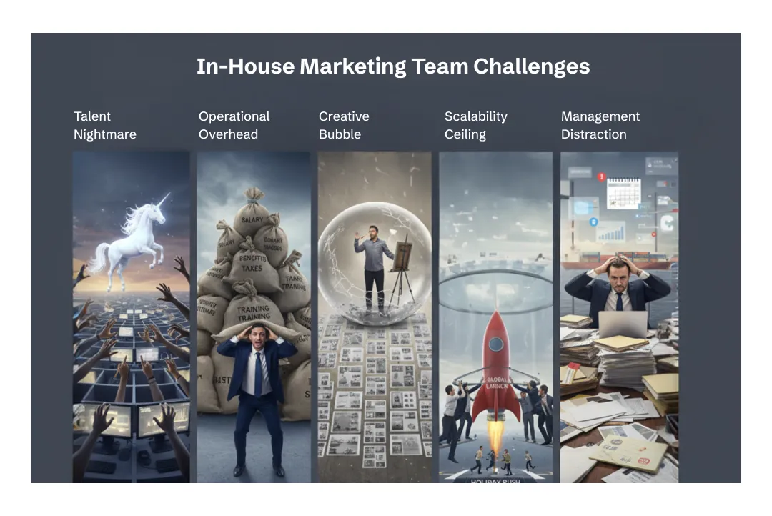 Challenges of Having an In-House Marketing Team
