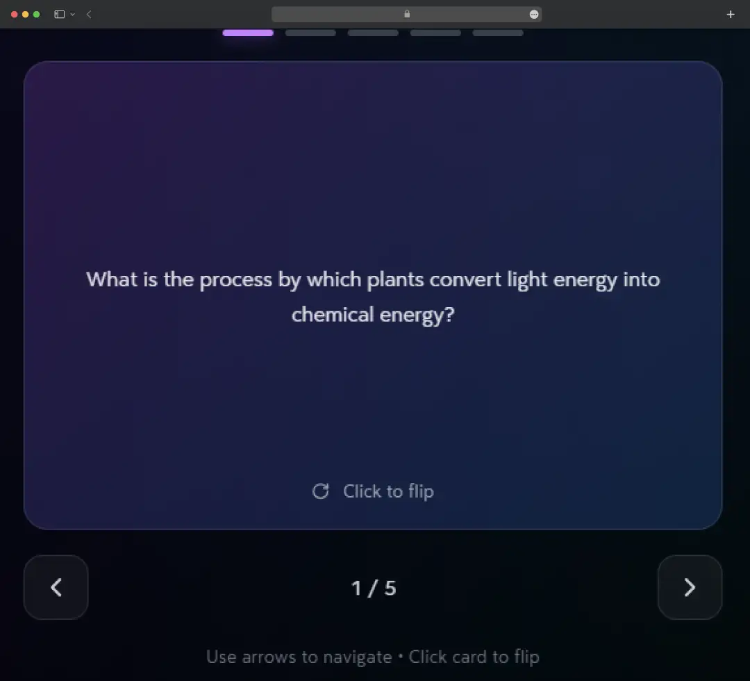 Automated Flashcard Decking