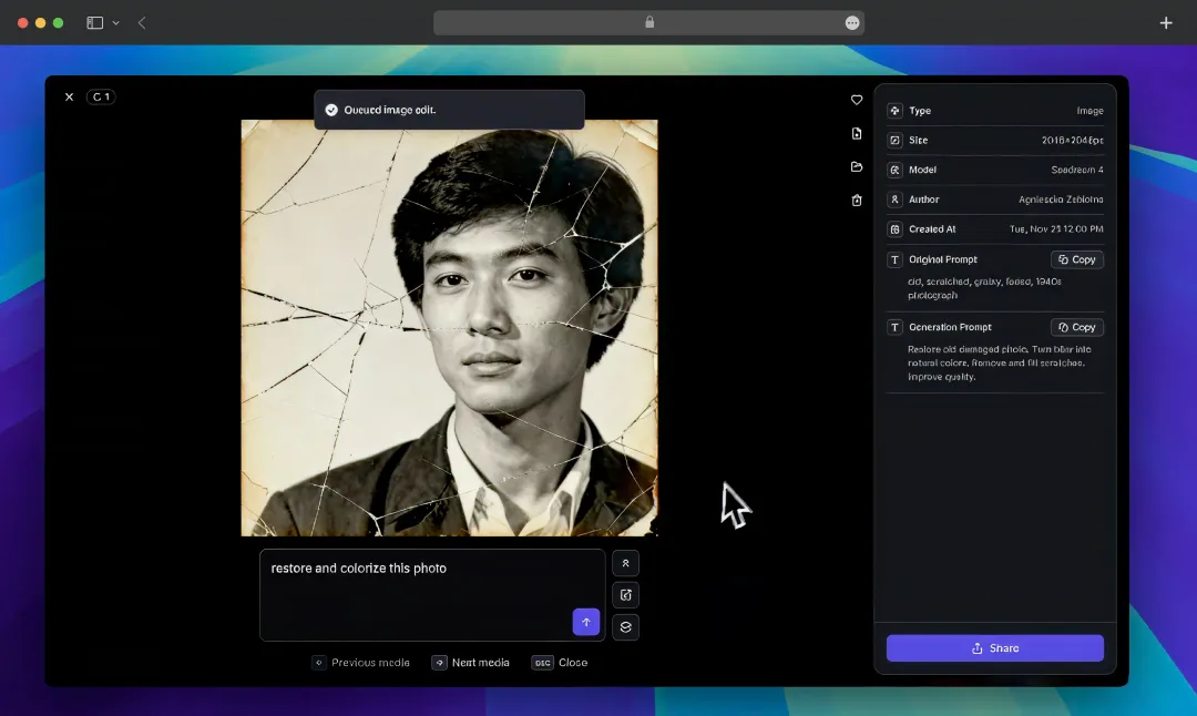 Old Photo Restoration